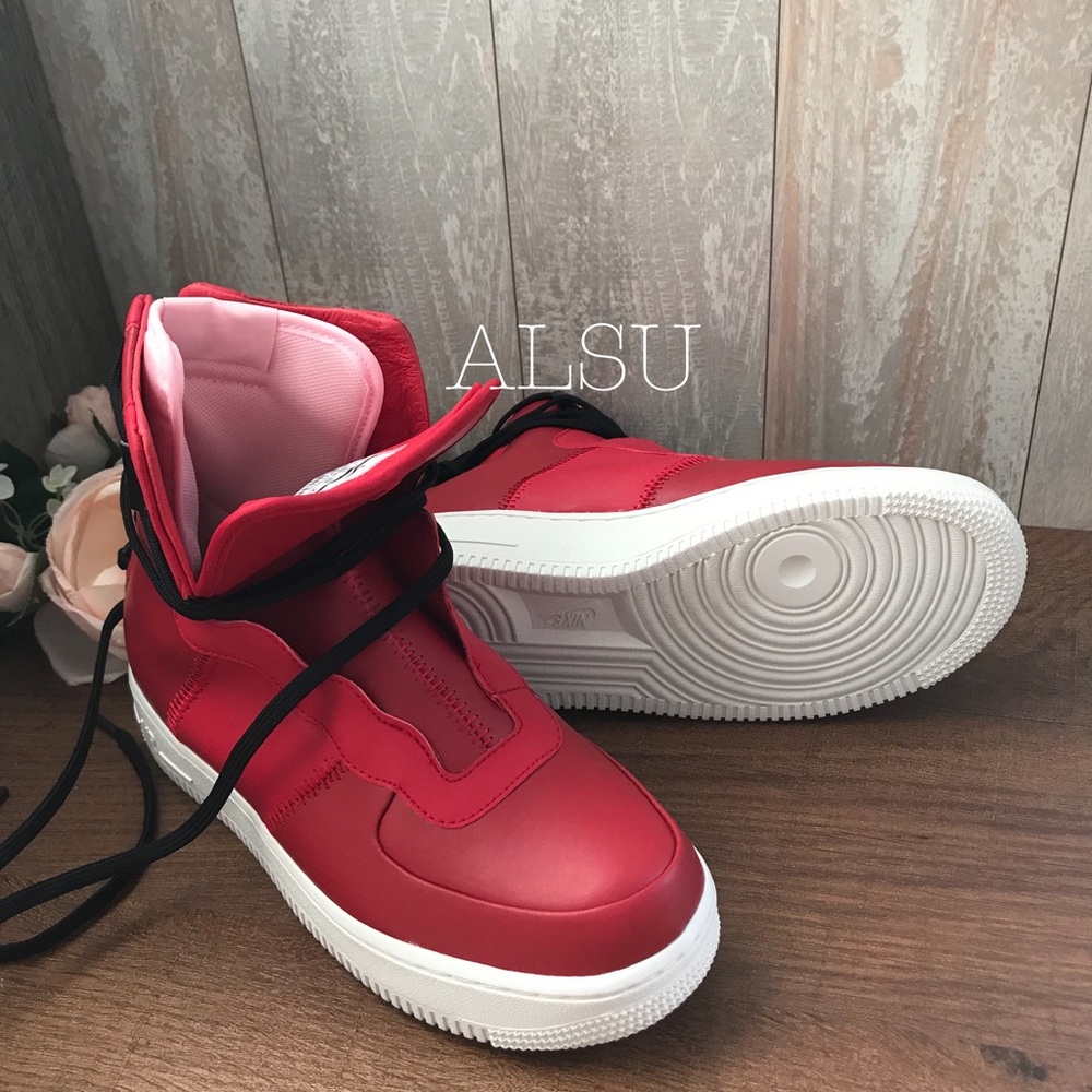 Nike Air Force 1 Rebel XX Leather Gum Red Arctic W - Picture 4 of 8